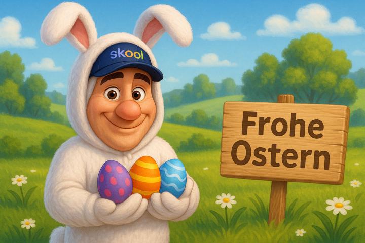 FROHE OSTERN (Findet die Eier - Skool Merch zu gewinnen)