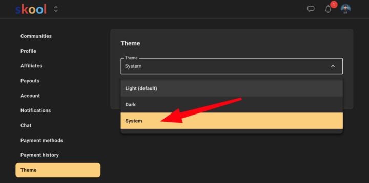 Neuer Modus? (Darkmode) 