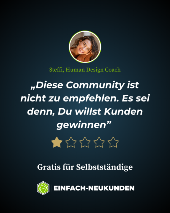 So schlecht, das musst Du erlebt haben 🥳