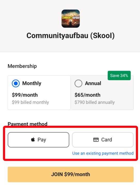 Apple & Google Pay ✅