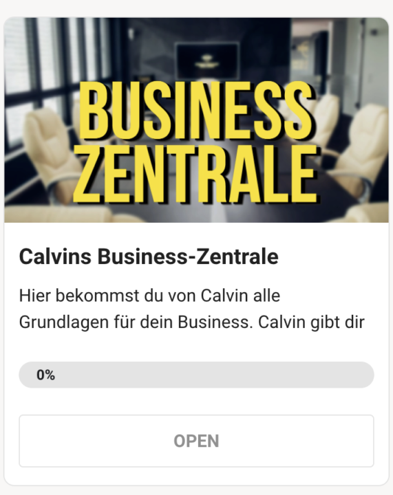 Businesszentrale (neues Videotraining)