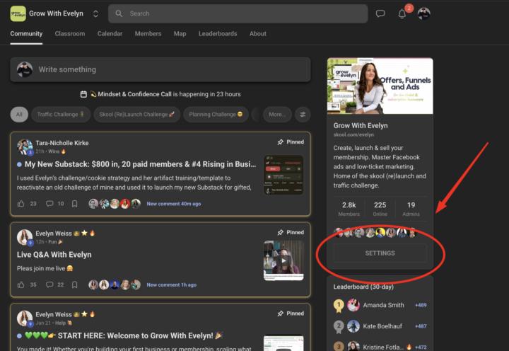 INVITE BUTTON ist weg 😯