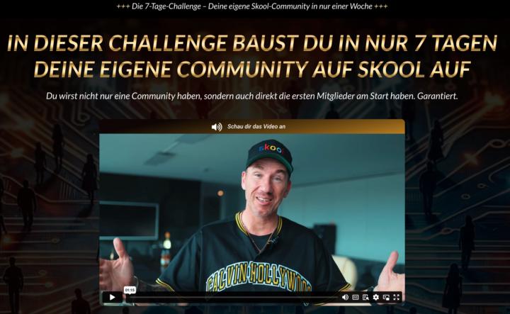 In 7 Tagen zu deiner Community (GRATIS) 