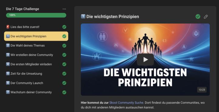 Gratis Communities <-- nicht zu toppen!  (7 Tages Challenge) 
