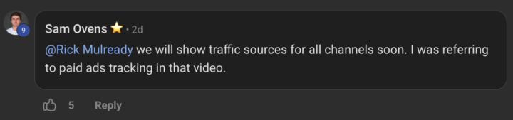 Woher kommt der Traffic? 
