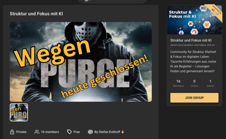 Na toll, was soll das jetzt? 