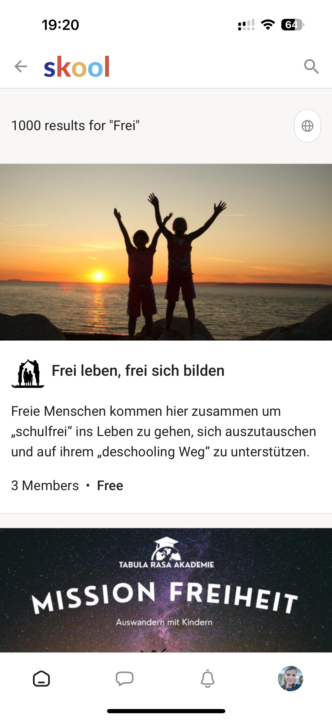 Meine Community ist in der Discovery 