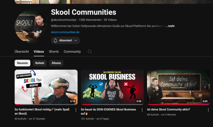 DREI Skool Empfehlungen! 