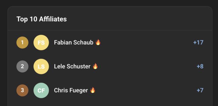 TOP Affiliate -  es gibt Käsekuchen