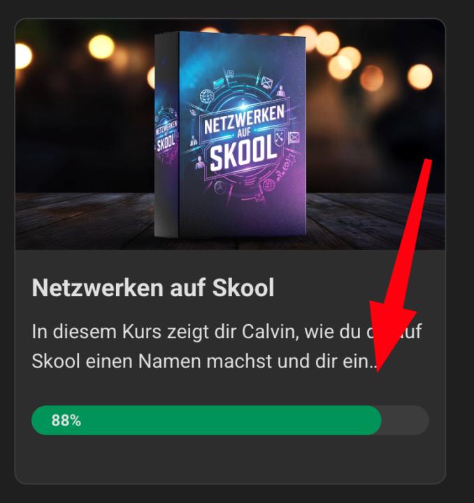 Wer hat den Kurs schon durchgearbeitet? 