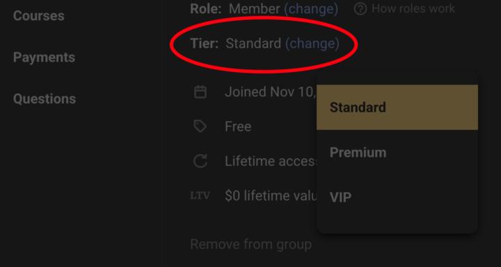 Neue Funktion - Mitglieder verschieben!