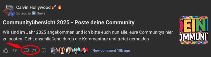 Wann gründest du deine Community? 