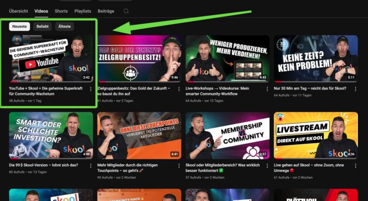 Youtube & Skool 🔥