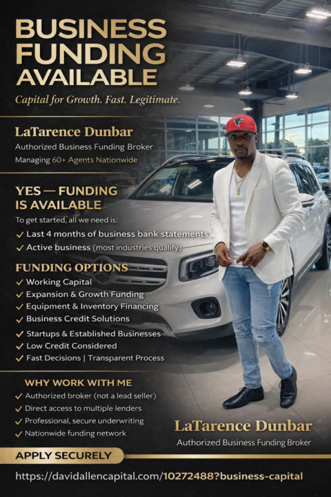 BUSINESS OWNERS — FUNDING IS AVAILABLE