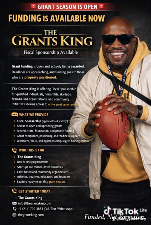  GRANT SEASON IS OPEN 