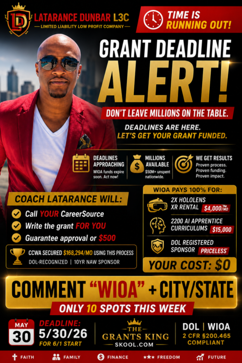 Q4 EMERGENCY: Your State’s WIOA Money Expires June 30 