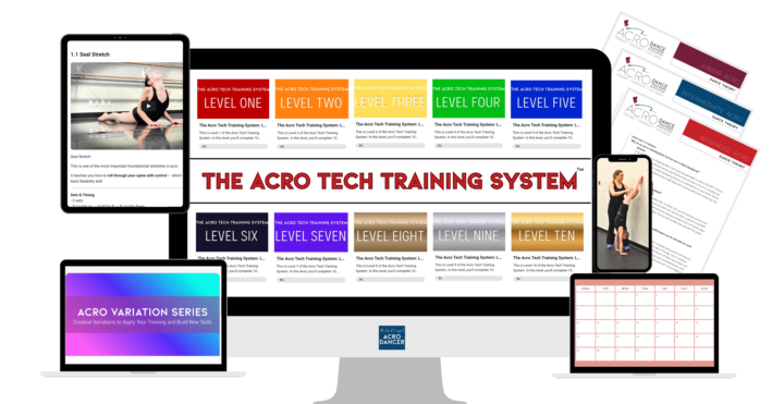 The Acro Tech Training System is LIVE! 🤸‍♀️