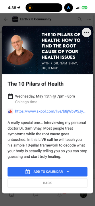 This Conversation Will Change How You Understand Your Health Forever! 10 Pillars of Health with Dr. Sam 