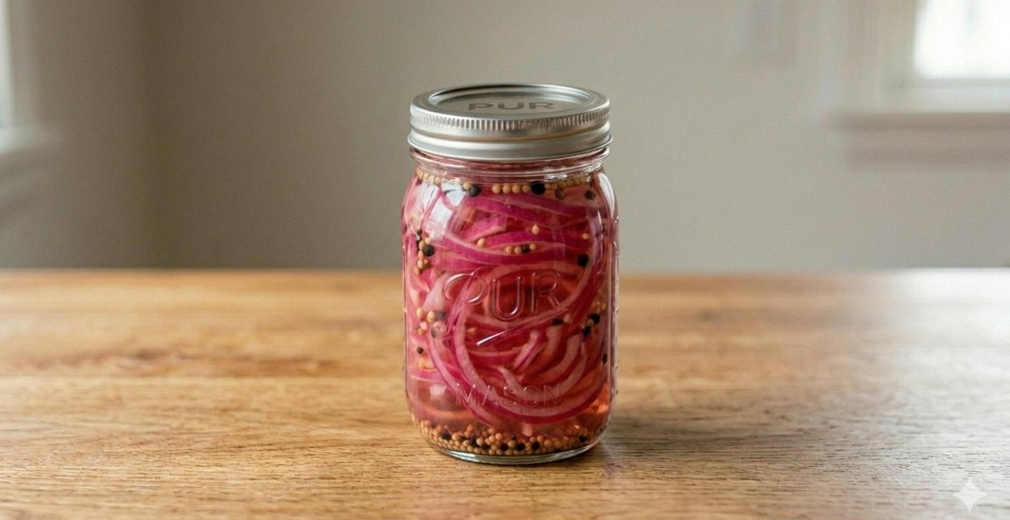 Pickled onions and preservation