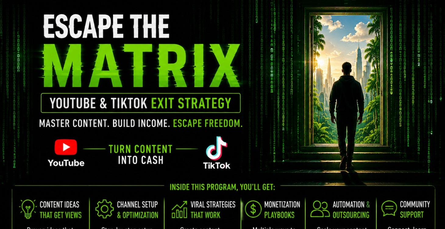 START HERE!!! TikTok & YouTube Exit Strategy
