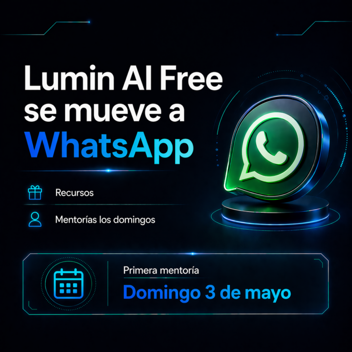 📢 Nos mudamos a WhatsApp