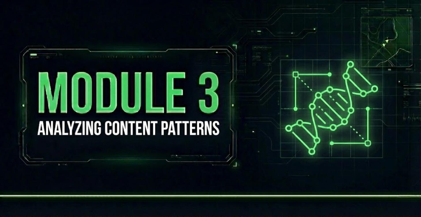 Module 3: Analyzing Content Patterns