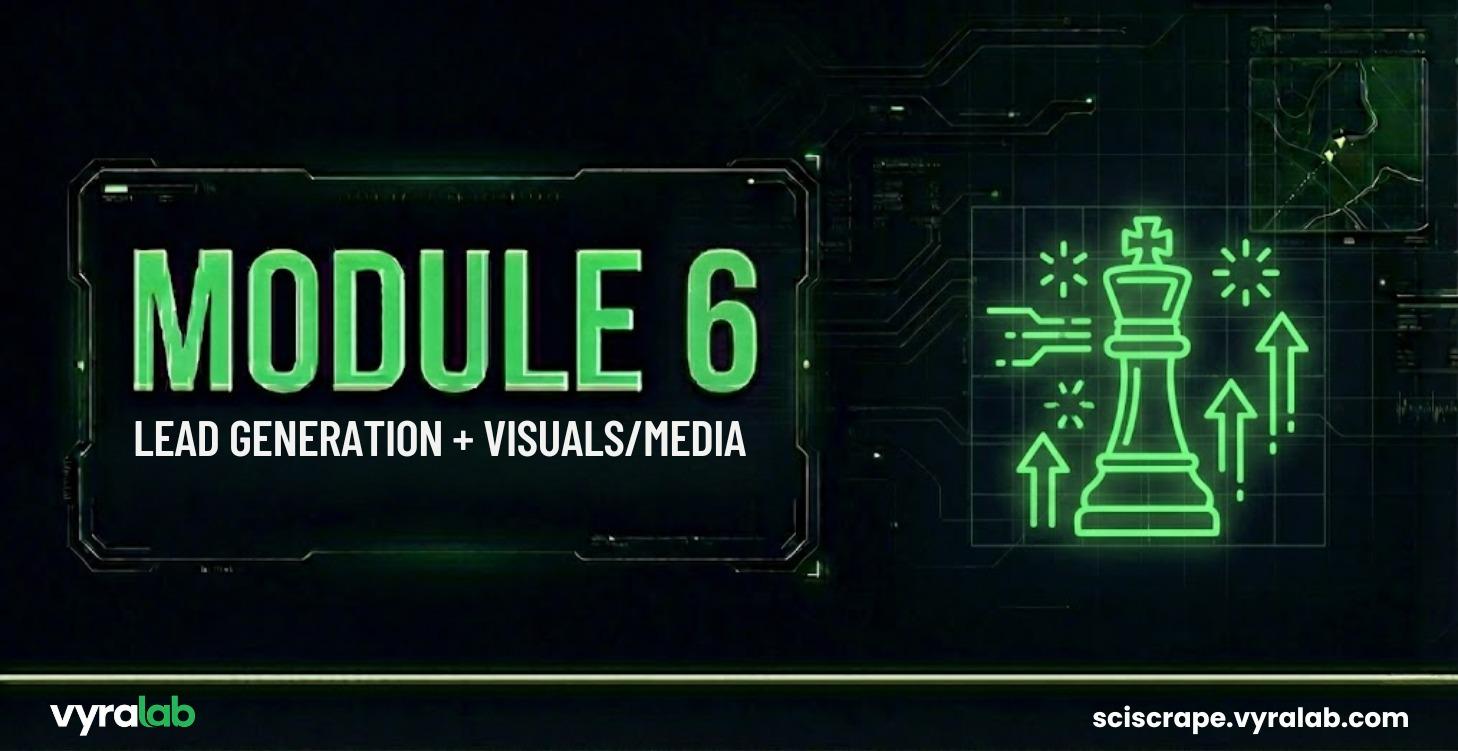 Module 6: Lead Generation + Visuals/Media