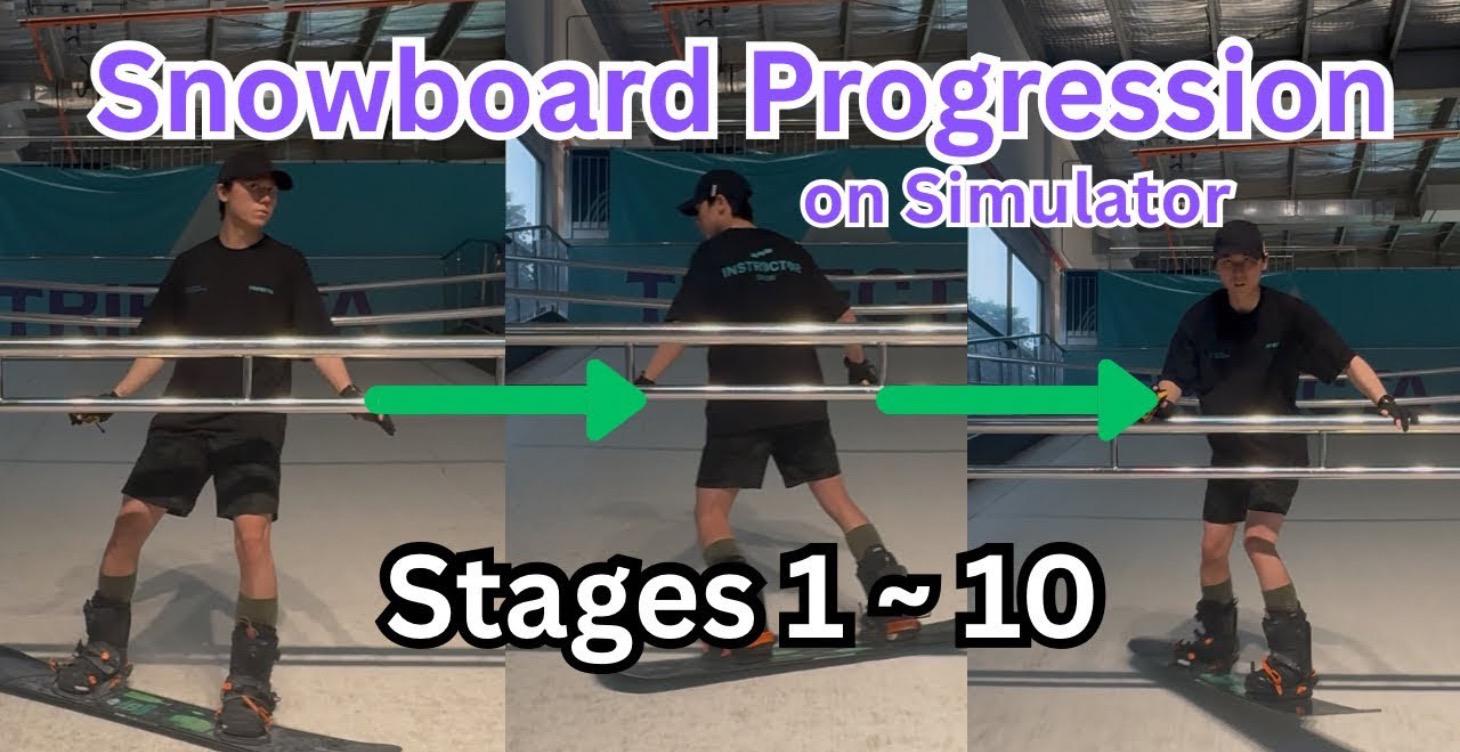 Snowboarding Progression on Simulator