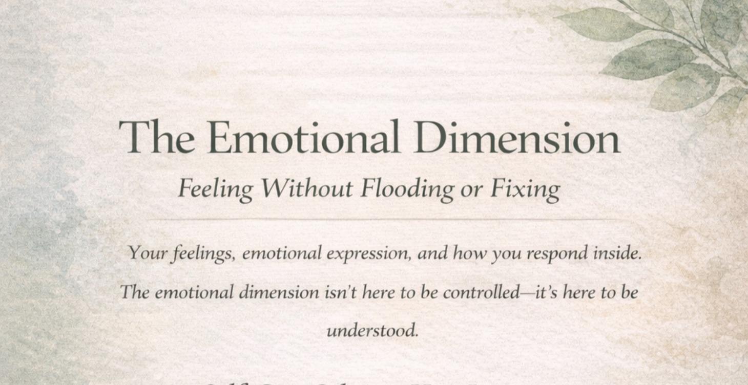 The Emotional Dimension