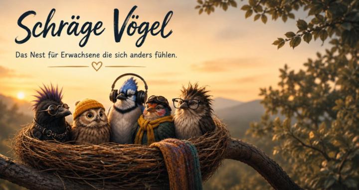 Schräge Vögel