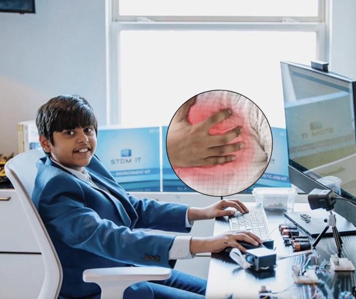 🤯 Ce petit de 14 ans a créé une appli qui permet de détecter les maladies cardiaques avant qu’elles n’arrivent 