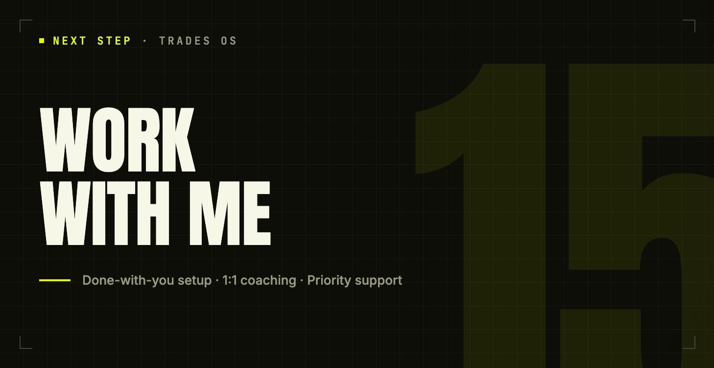 Work with Me 1-on-1