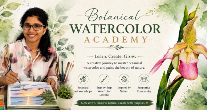 Botanical Watercolor Academy