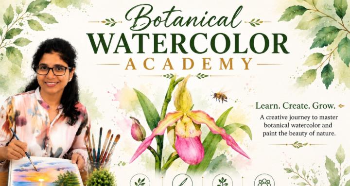 Botanical Watercolor Academy