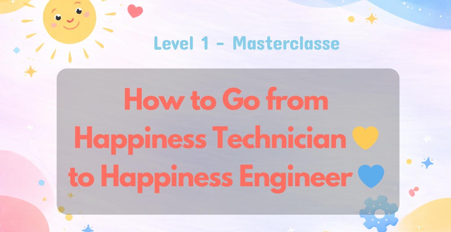 Happiness Technician 💛 to Happiness Engineer 💙