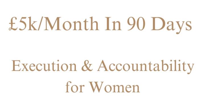 5k/Month In 90 Days