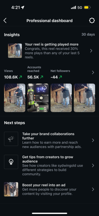 0-100k+ views in under 5 days 