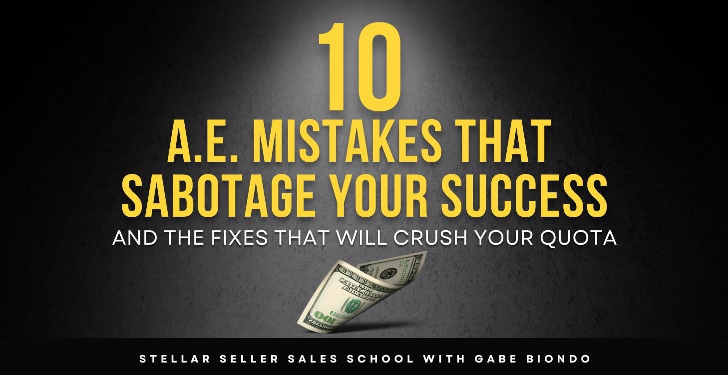 10 A.E. Mistakes Make and How to Fix Them