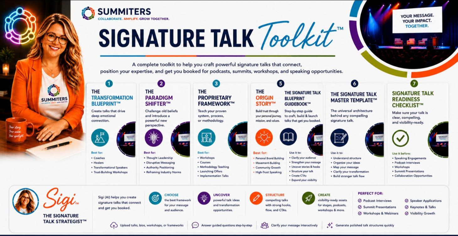 Sigi & The Signature Talk Toolkit