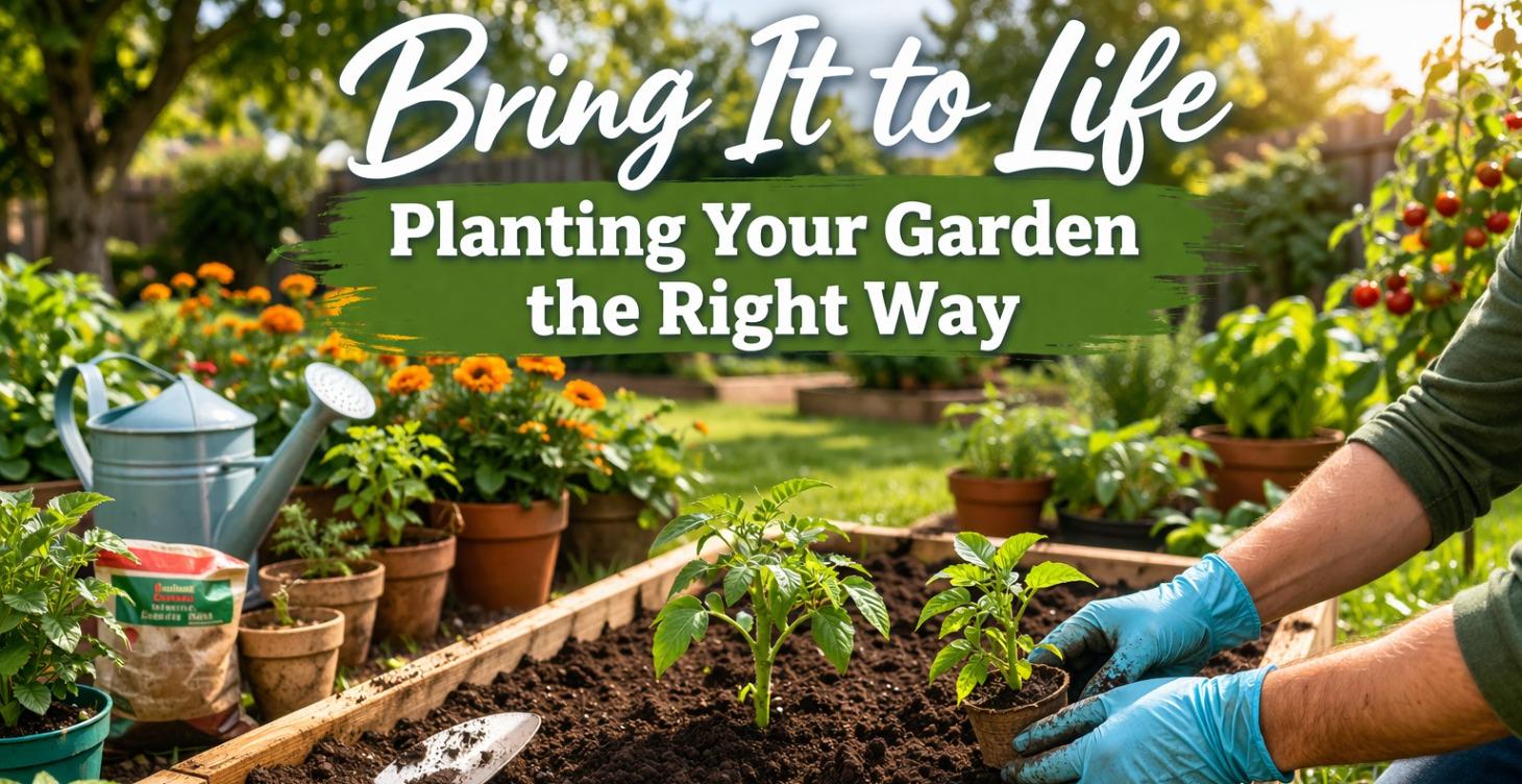 Bring It to Life: Planting Your Garden Right