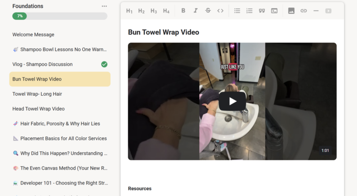 LONG HAIR Towel Wrap. Now added to "foundations"
