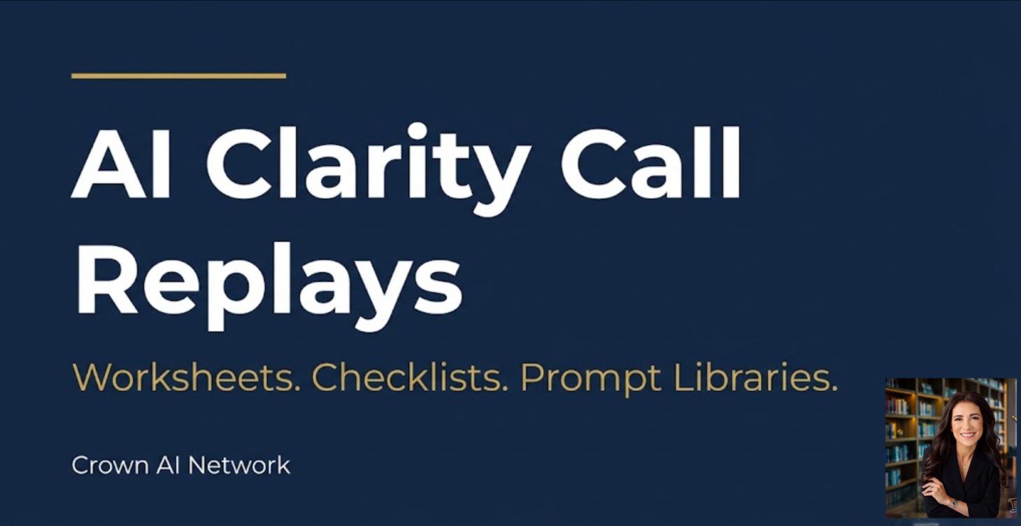 AI Clarity Call Replays
