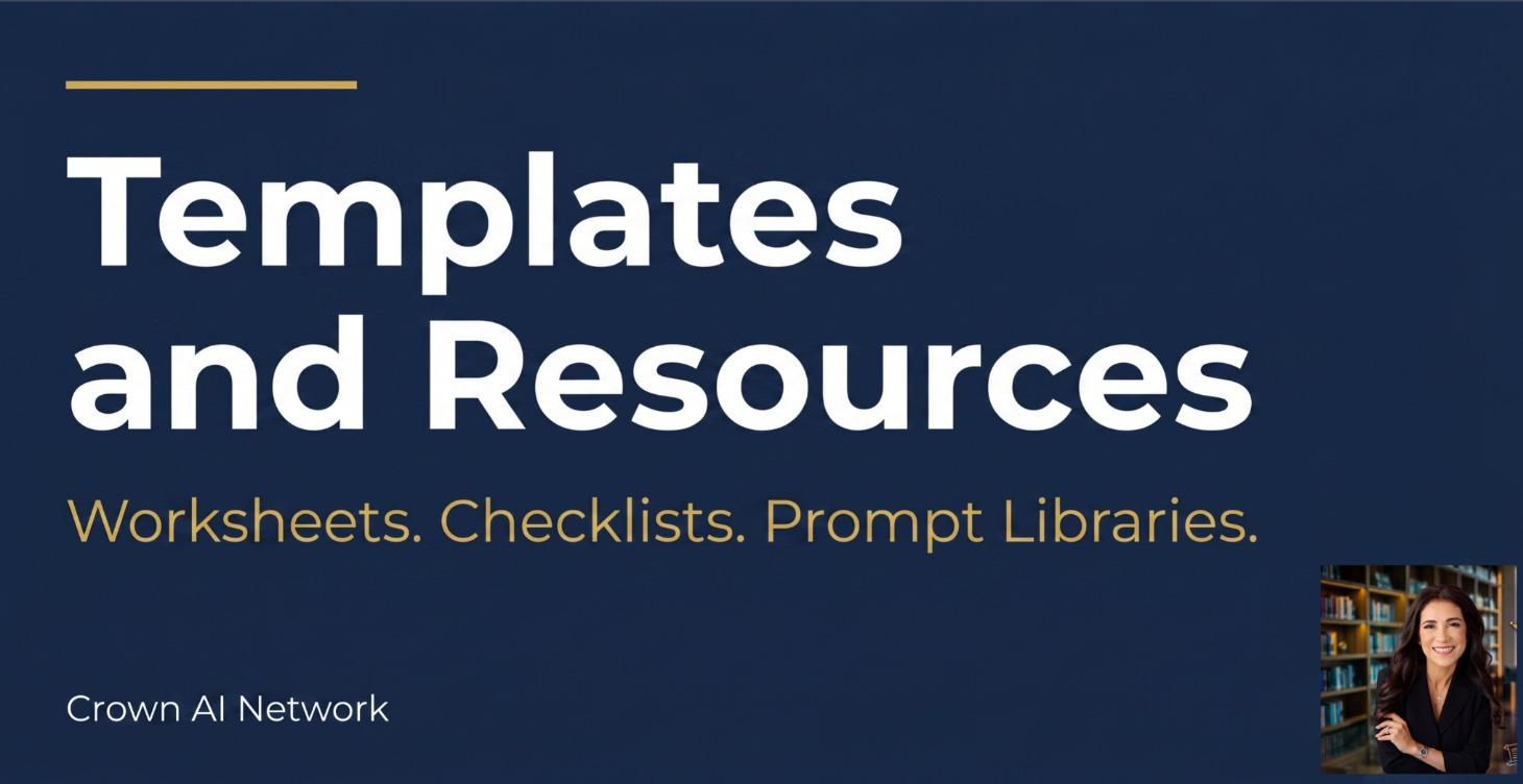 Templates and Resources.
