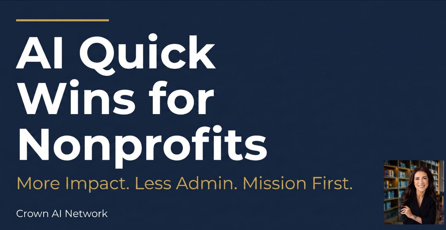 AI Quick Wins for Nonprofits