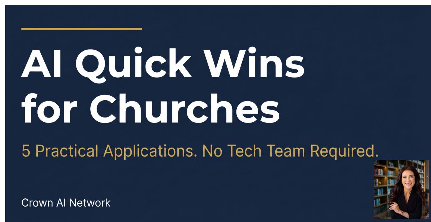 AI Quick Wins for Churches