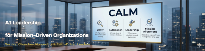 The CALM Framework: How to Think About AI Before You Touch a Tool