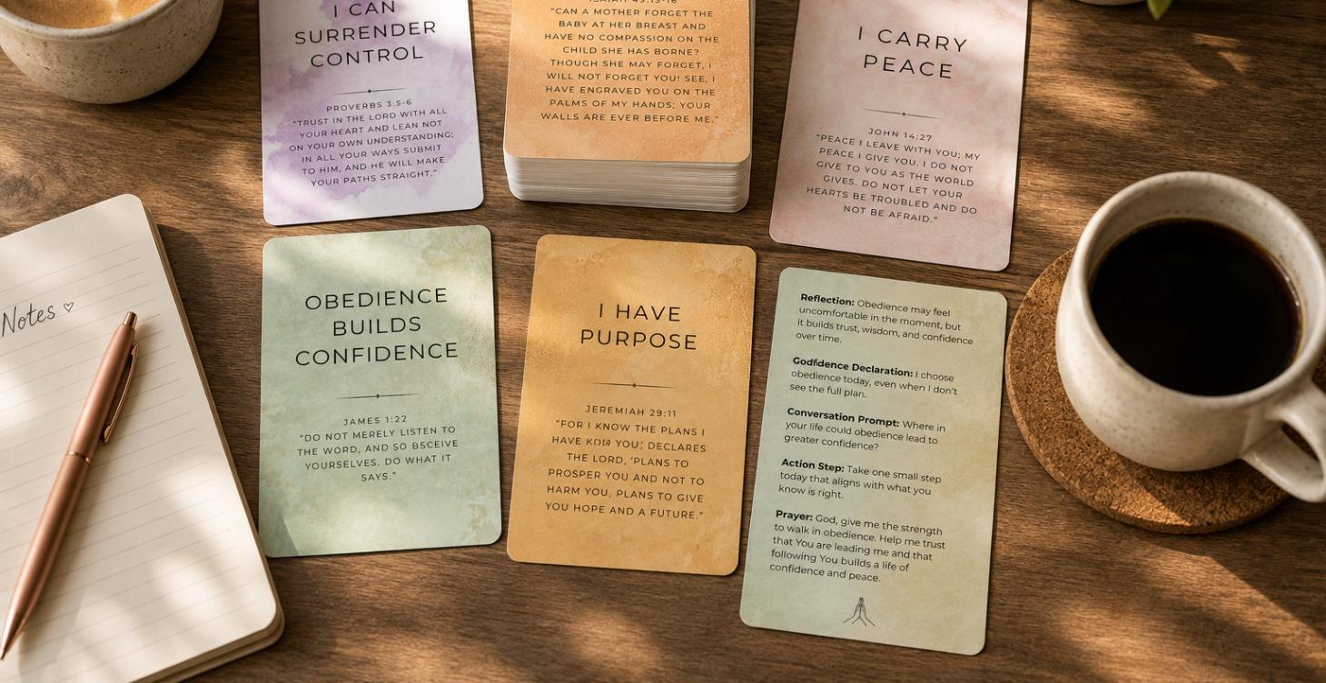 Walking in Godfidence 40-day Conversation Cards