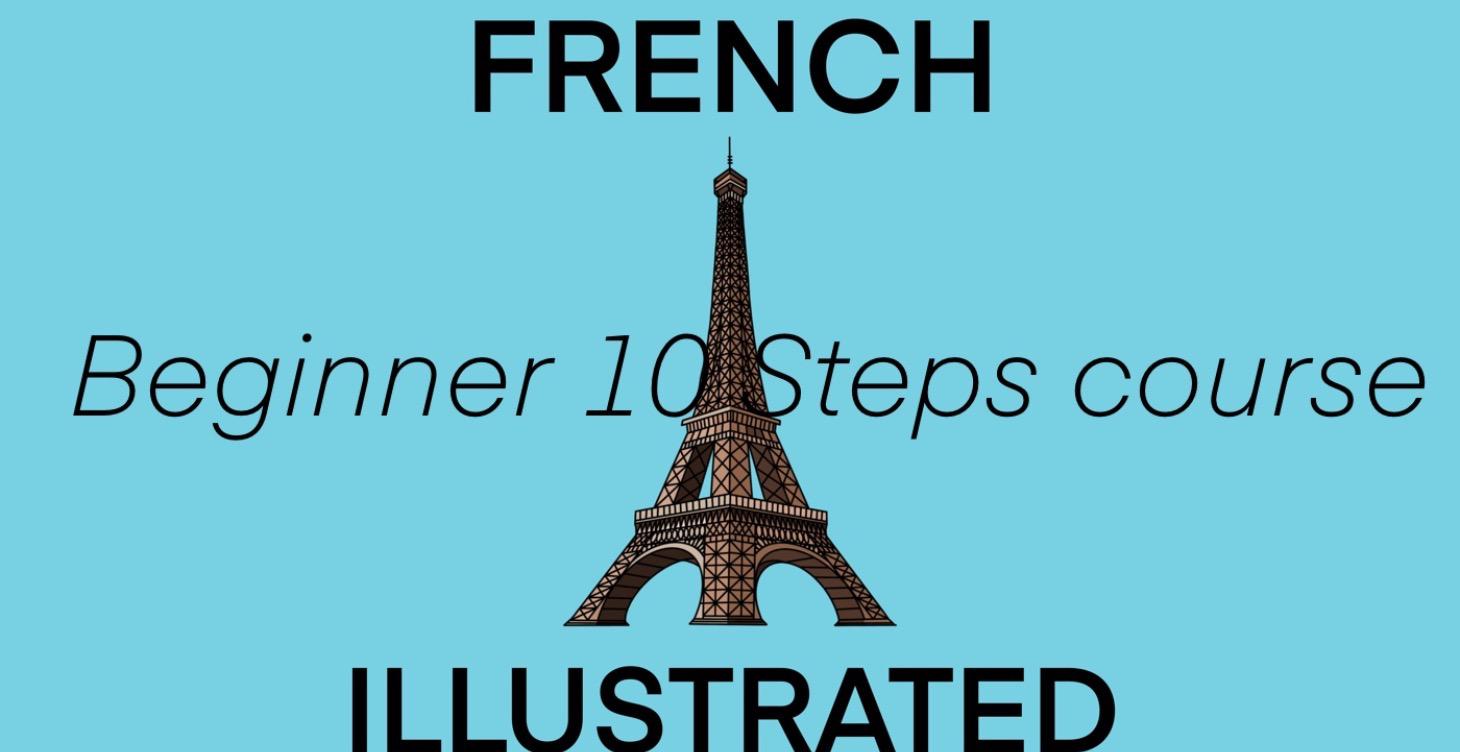 Beginner 1: 10 steps basic French course 🪜