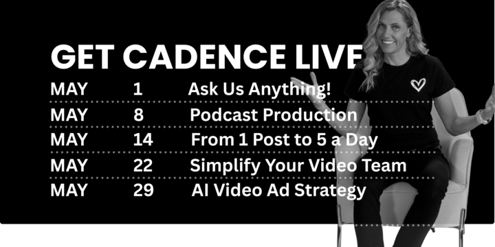MAY LIVE COACHING IS HERE!