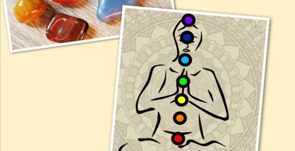 Seven chakra chrystals